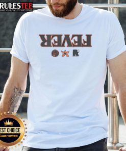 Official Round21 Fever T-Shirt featuring vibrant graphics and a stylish design for basketball fans and collectors.