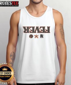 Official Round21 FEVER Tank Top featuring vibrant design and comfortable fit for sports and casual wear.