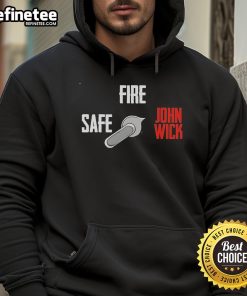 Official Safe Semi John Wick Hoodie featuring a stylish design, perfect for fans of the action movie franchise.