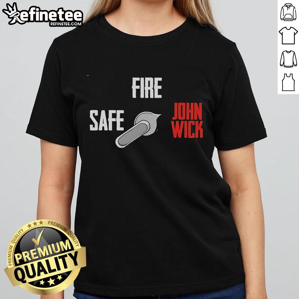 Official Safe Semi John Wick Ladies Tee Official Safe Semi John Wick Ladies Tee featuring a stylish design for fans of the John Wick franchise.