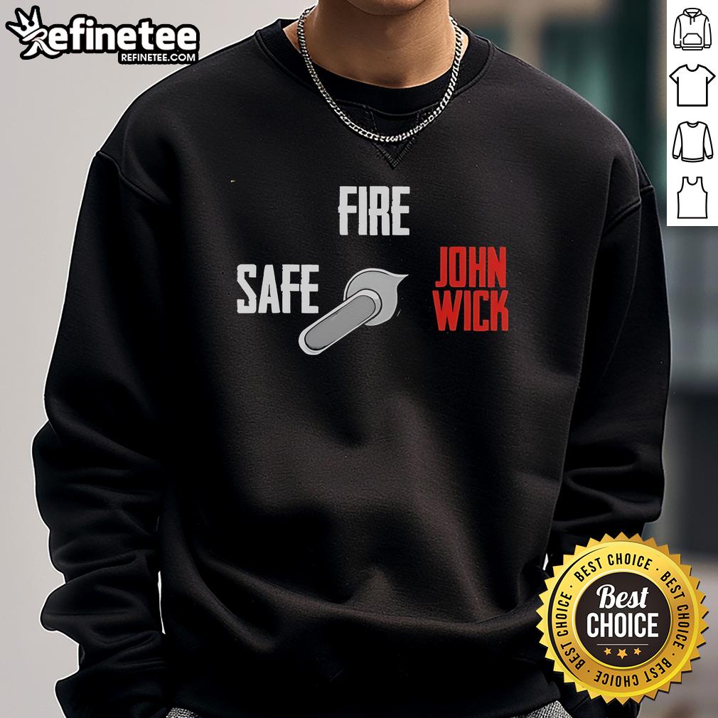 Official Safe Semi John Wick Sweatshirt Official Safe Semi John Wick Sweatshirt featuring iconic design inspired by the action film series.