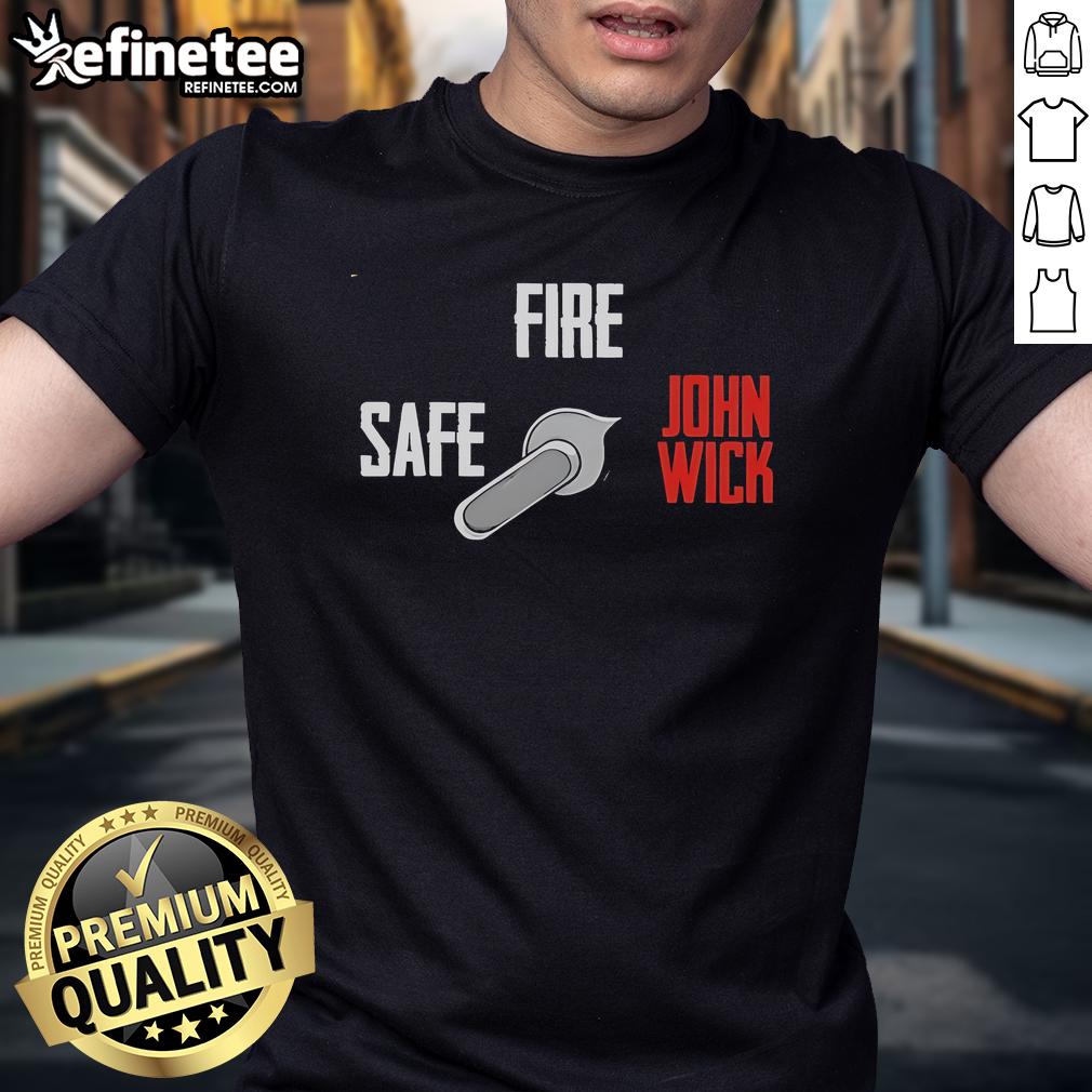 Official Safe Semi John Wick T Shirt Official Safe Semi John Wick T-Shirt featuring bold graphics and a stylish design for fans of the action movie franchise.