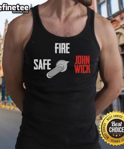 Official Safe Semi John Wick Tank Top featuring bold graphics and a stylish design for fans of the action film series.