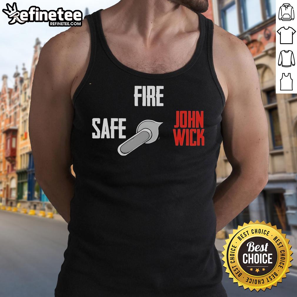 Official Safe Semi John Wick Tank Top Official Safe Semi John Wick Tank Top featuring bold graphics and a stylish design for fans of the action film series.