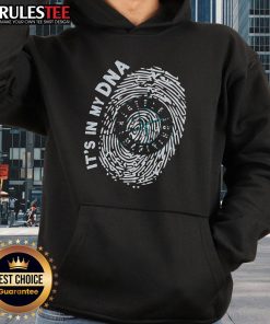 Official Seattle Mariners 'It's In My DNA' hoodie featuring team colors and logo, perfect for fans and warm wear.