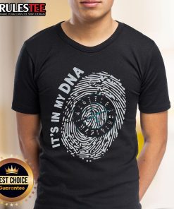 Alt Text: Official Seattle Mariners 'It's In My DNA' T-Shirt featuring team colors and logo, perfect for Mariners fans.