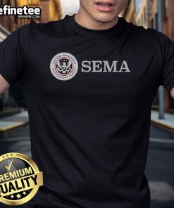 Official Sema Sanders Emergency T-Shirt featuring bold graphics and a stylish design for fans of Sema Sanders.