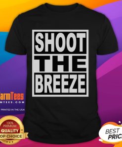 Official Shoot The Breeze T-Shirt featuring a stylish design, perfect for casual wear and expressing fun vibes.