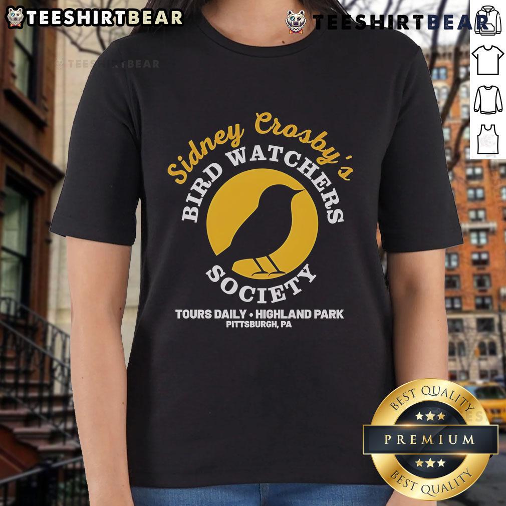 Official Sidney Crosby's Bird Teacher Society Tours Daily Highland Park Pittsburgh PA Ladies-Tee Official-Sidney-Crosbys-Bird-Teacher-Society-Tours-Daily-Highland-Park-Pittsburgh-PA-Ladies-Tee