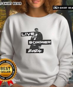 Alt Text: Official Sido Live Sommer Festival 2024 sweatshirt in vibrant colors, showcasing festival branding and stylish design.
