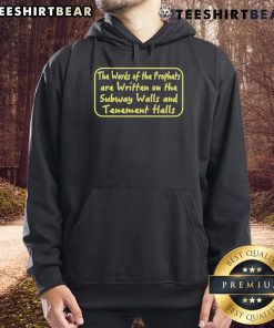 Official Simon & Garfunkel Sound of Silence hoodie featuring the words of the prophets in stylish design.