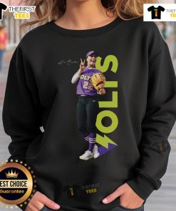 Alt Text: Official Sis Bates Volts Sweatshirt featuring a stylish design, perfect for fans and casual wear enthusiasts.