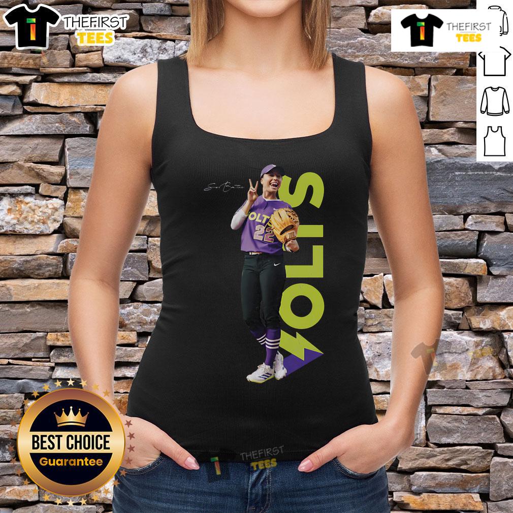 Official Sis Bates Volts Tank Top Official Sis Bates Volts tank top featuring a stylish design, perfect for fans and casual wear enthusiasts.