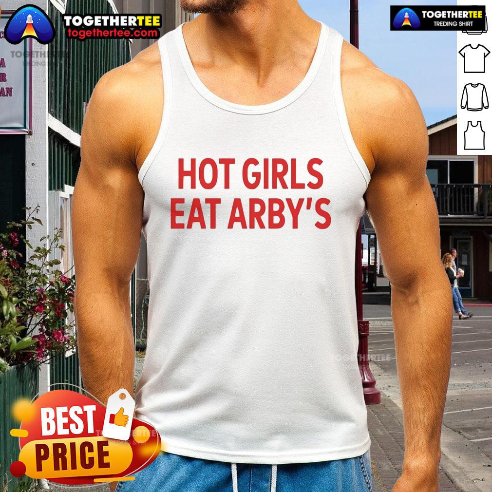 Official Sophie Cunningham Wearing Hot Girls Eat Arby'S Tank Top Sophie Cunningham in a Hot Girls Eat Arby's tank top, showcasing her stylish look and love for Arby's.