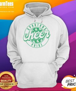 Official Spartans Cheer Circle Hoodie in vibrant colors, perfect for fans showing support at events or casual outings.