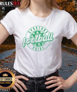 Official Spartans Football Circle Ladies Tee, featuring a stylish design for fans of Spartan football. Perfect for game day!