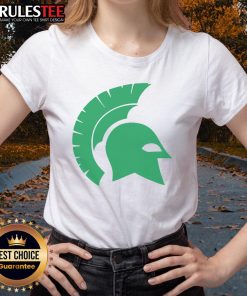 Official Spartans Logo Ladies Tee featuring a stylish design for fans of the Spartans sports team.