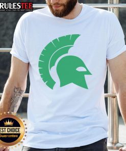 Official Spartans Logo T-Shirt featuring a bold Spartans emblem on a stylish cotton tee for fans and supporters.
