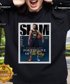 Official Stephen Curry 'For The Love Of The Bay' sweatshirt featuring vibrant design and comfortable fit for fans.