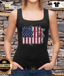 Official Swim Bike Run America Flag Tank Top featuring a vibrant American flag design for athletes and fitness enthusiasts.
