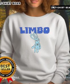 Taehyung from BTS wearing a Limbo sweatshirt, showcasing his stylish look and unique fashion sense.