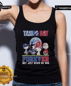 Official Tampa Bay Rays x Tampa Bay Lightning x Tampa Bay Buccaneers tank top featuring team logos and vibrant colors.