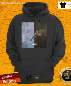 Official Tate McRae Just Keep Watching The Album hoodie featuring a stylish design inspired by F1 The Movie.