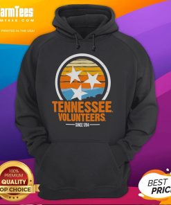 Vintage Official Tennessee Volunteers hoodie since 1794, showcasing the iconic orange and white team colors and logo.