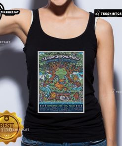 Official Terrapin Crossroads San Rafael CA July 18-20 2025 Tour Poster on a tank top design.