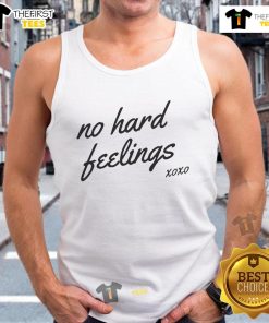 Alt Text: Official The Beaches No Hard Feelings XOXO Tank Top featuring a stylish design perfect for summer outfits.