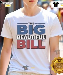 Official The Big Beautiful Bill American T-Shirt featuring a bold design and vibrant colors, perfect for casual wear.