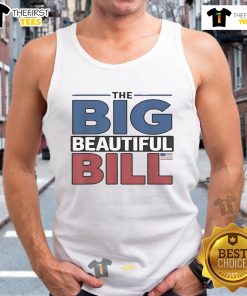 Official Big Beautiful Bill American Tank Top featuring a vibrant design, perfect for casual wear and summer outings.