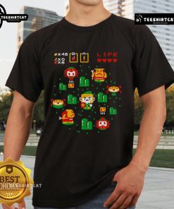 Official The Big Hero The Legend Of Zelda Link Cute T-Shirt featuring a vibrant graphic of Link in a playful design.