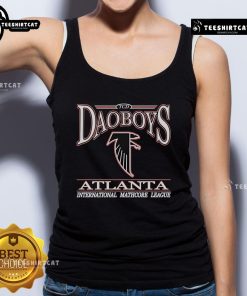Official The Callous Daoboys X Atlanta Falcons mathcore league tank top featuring bold graphics and vibrant colors.