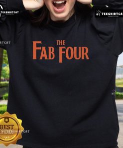 Official The Fab Four Sweatshirt featuring a stylish design, perfect for fans of The Beatles and comfortable casual wear.