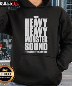 Official The Heavy Heavy Monster Sound Madness Hoodie featuring vibrant graphics and a cozy design for fans.