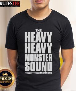 Official The Heavy Heavy Monster Sound Madness T-Shirt featuring a bold graphic design and vibrant colors.