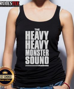 Official The Heavy Heavy Monster Sound Madness tank top featuring vibrant graphics and a stylish design for music lovers.