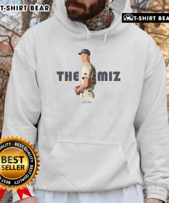 Official The Miz Jacob Misiorowski Milwaukee Brewers hoodie featuring team colors and logo, perfect for fans.