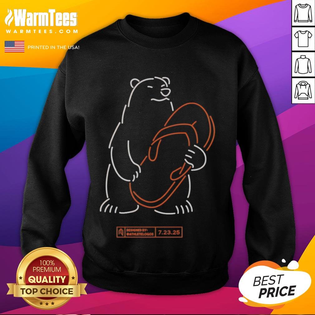 Official The Polar Bear Hr Chancla Neon Sweatshirt