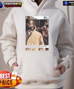 Official The Roots Cody ChesnuTT DJ Shadow Fader Hoodie displayed against a stylish backdrop, perfect for music fans.