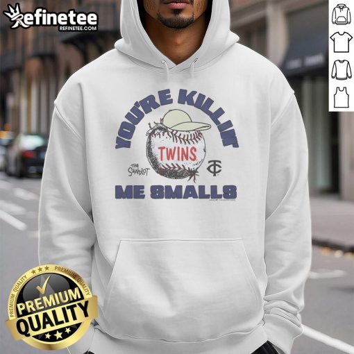 Official The Sandlot X Minnesota Twins Hoodie featuring classic baseball design and vibrant team colors.