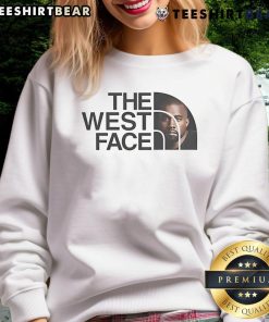 Official The West Face Logo Sweatshirt featuring a stylish logo on a comfortable fabric for casual wear.