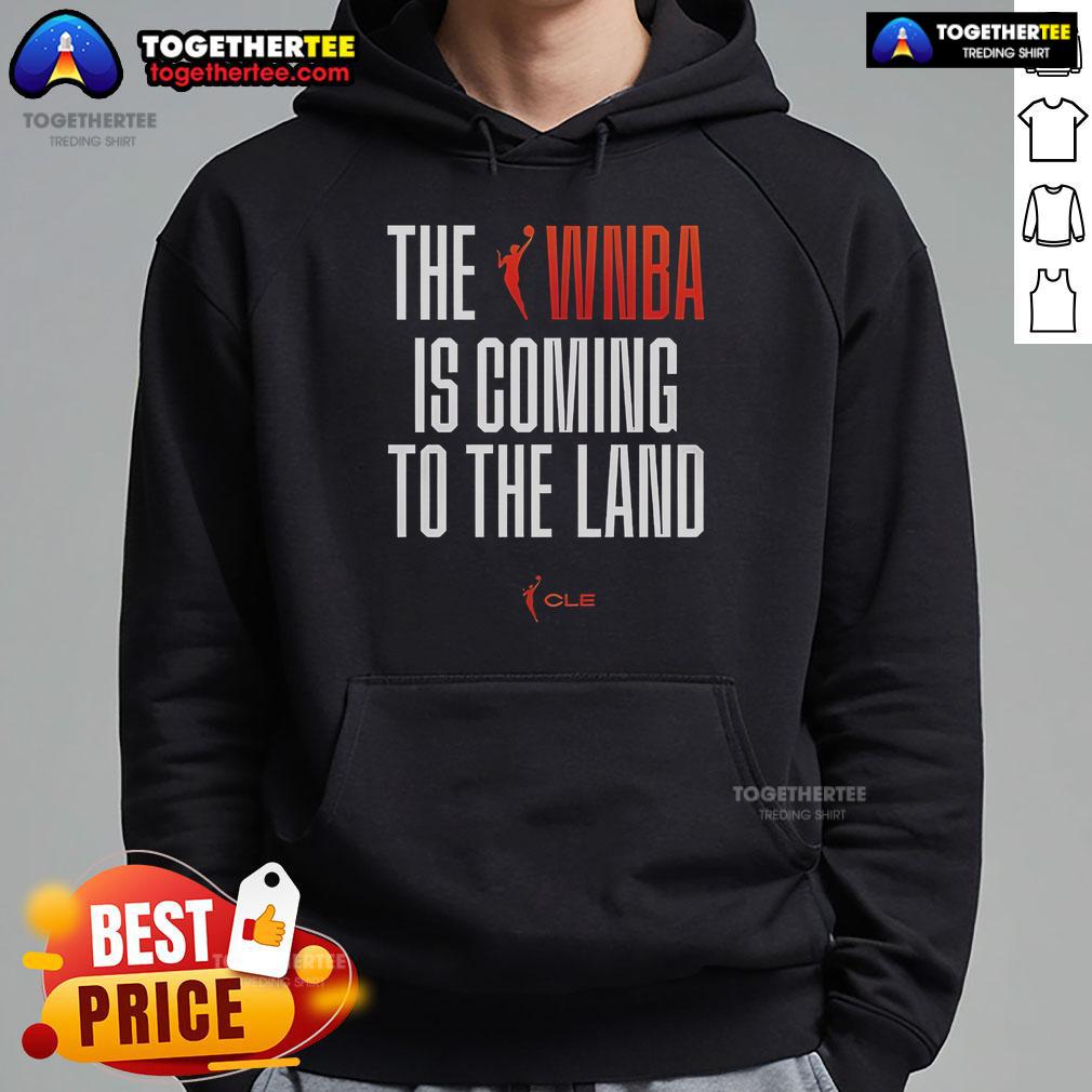 Official The Wnba To The Land Hoodie Official WNBA To The Land hoodie featuring bold graphics and comfortable fit, perfect for basketball fans and style enthusiasts.