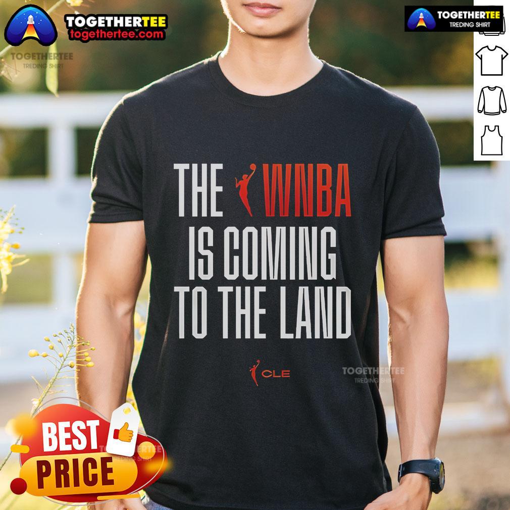 Official The Wnba To The Land T Shirt Official The WNBA To The Land T-Shirt featuring vibrant design and team logo, perfect for basketball fans and supporters.