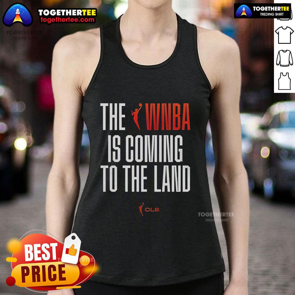 Official The Wnba To The Land Tank Top Official WNBA To The Land tank top featuring bold graphics, perfect for fans and stylish sportswear enthusiasts.