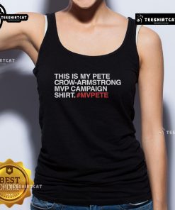 Pete Crow-Armstrong MVP campaign tank top featuring 'MVPete' design for baseball fans and supporters.