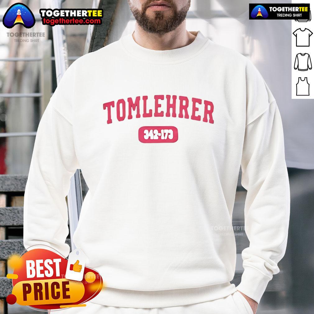 Official Tom Lehrer Harvard 342 173 Sweatshirt Official Tom Lehrer Harvard sweatshirt featuring classic design, ideal for fans and alumni of the iconic entertainer.