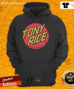 Official Tony Rice Flatpicking Hoodie featuring a stylish design for music lovers and flatpicking guitar enthusiasts.