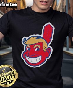 Official Trump Chief Wahoo Make Indians Great Again T-Shirt featuring bold graphics and vibrant colors for fans.